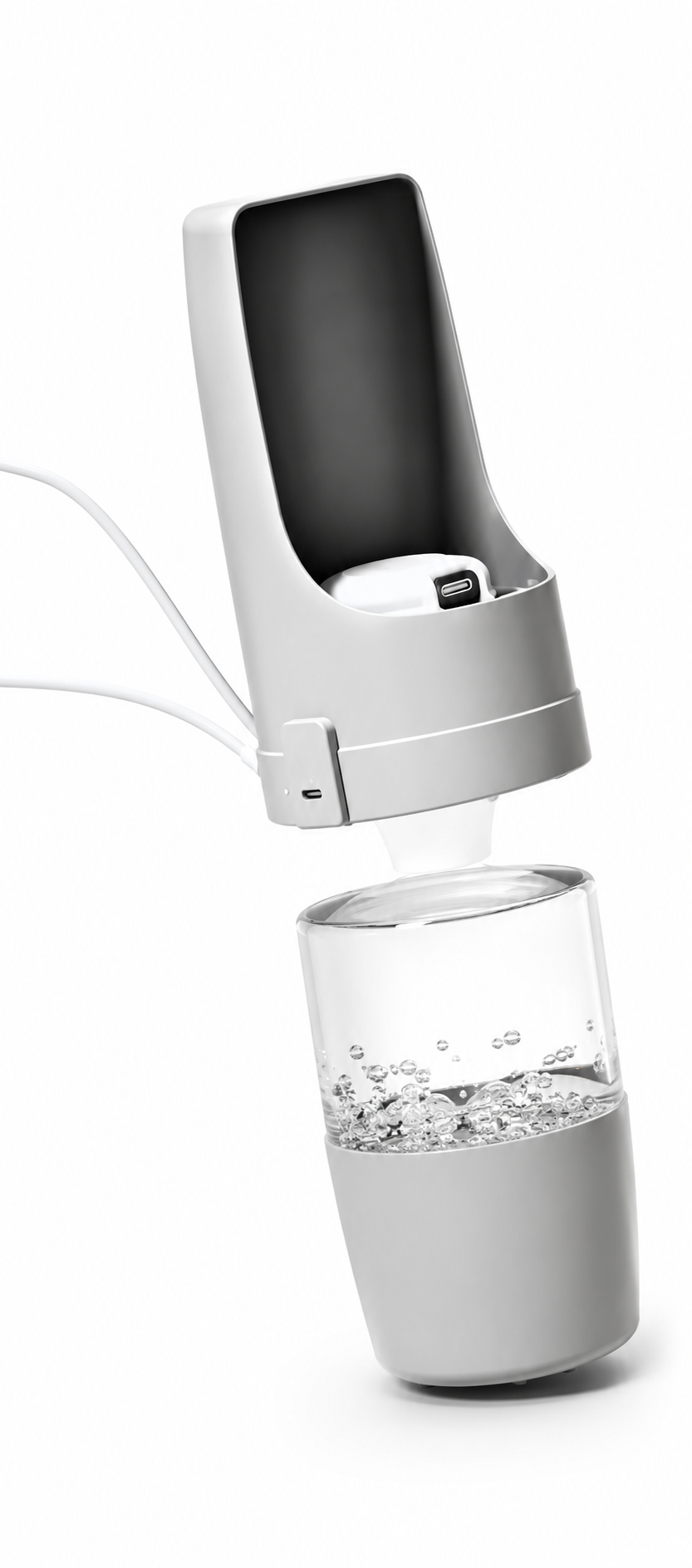 Gourde Portable 2-en-1 pour Chien — Eau & Croquettes en Balade 💧🐾